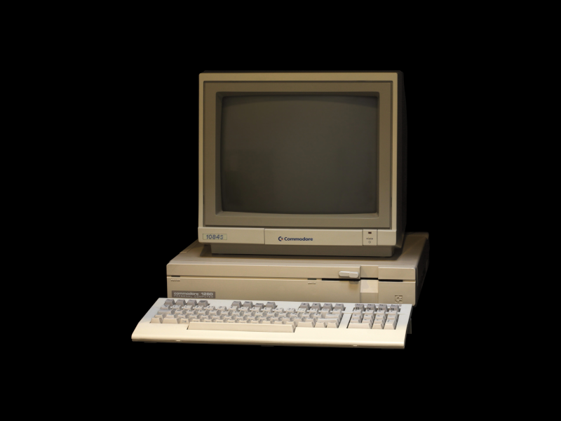 center Commodore 128D